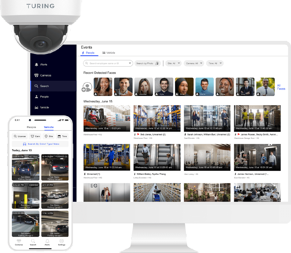 turing-ai security camera ad long island new york